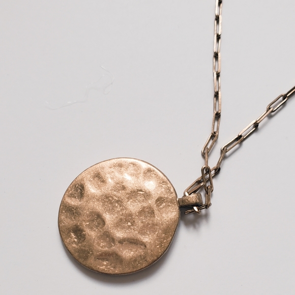 S&D Heritage Coin Pendant Necklace in Gold - Picture 4 of 7
